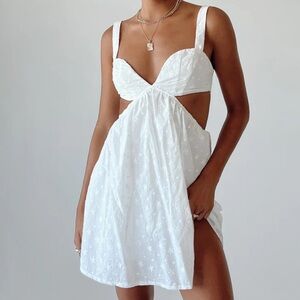 White Princess Polly Dress